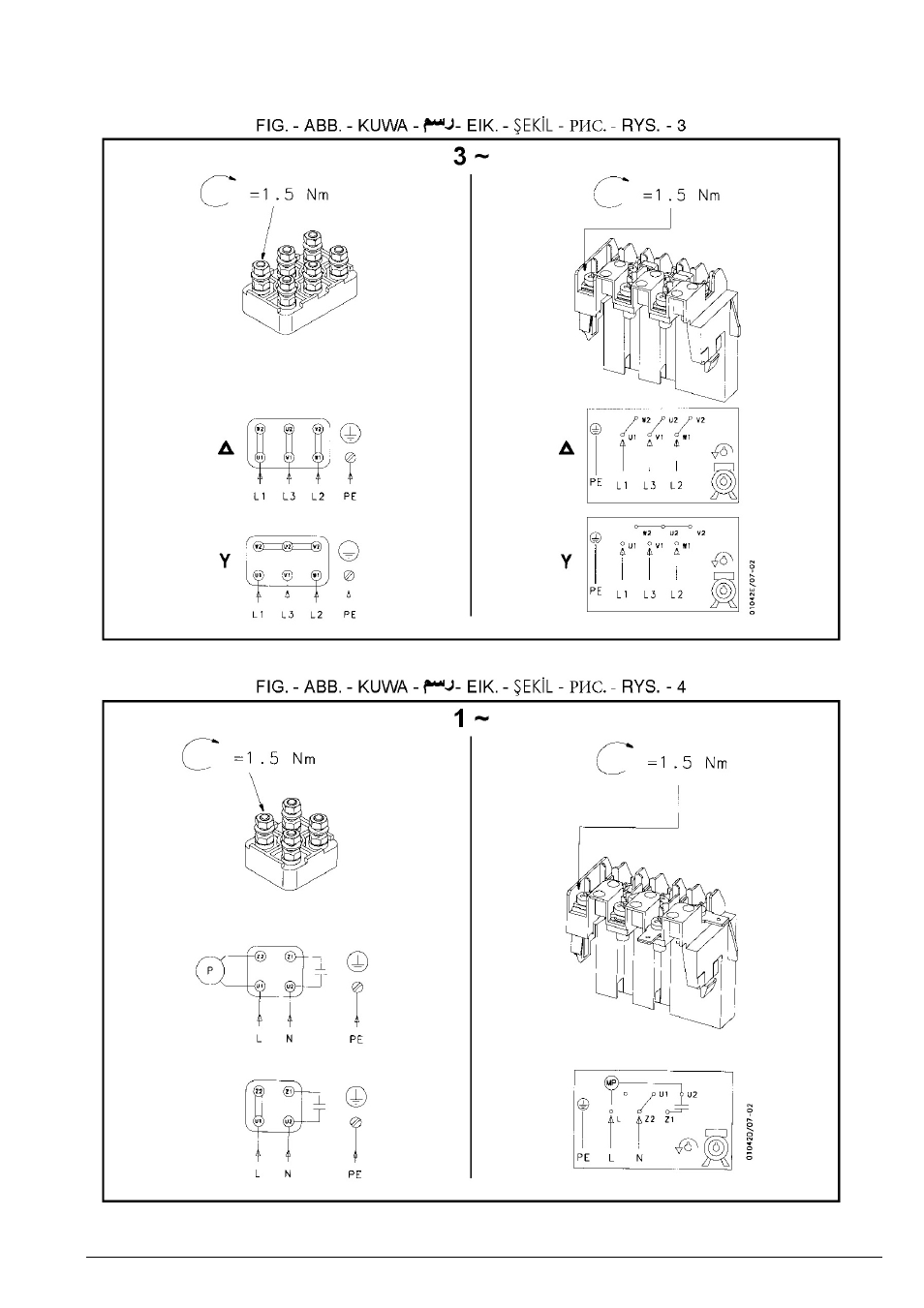 Model lr, lmr, lrz, lmz | Xylem LMZ User Manual | Page 57 / 68