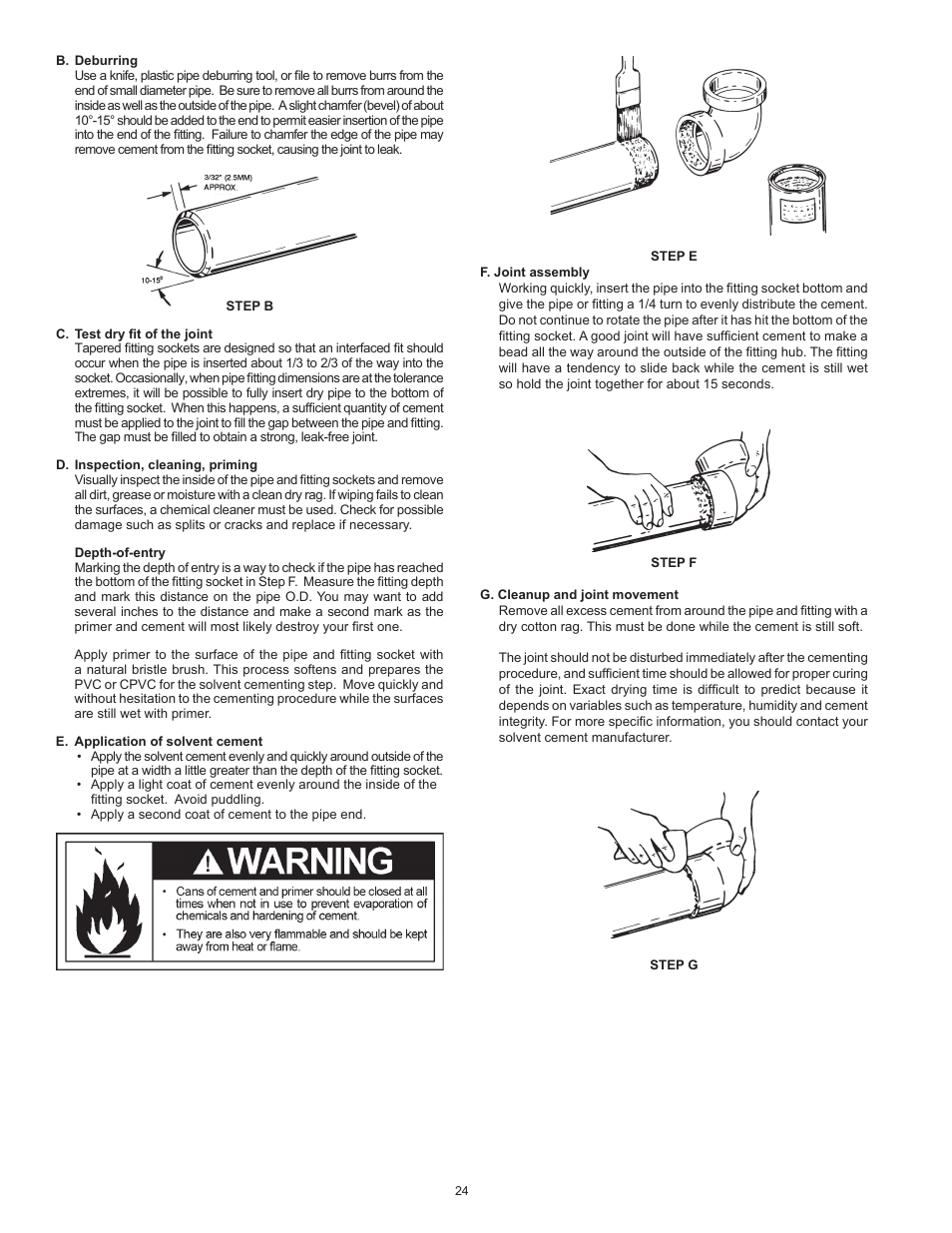 John Wood Envirosense Power Vent User Manual | Page 24 / 36