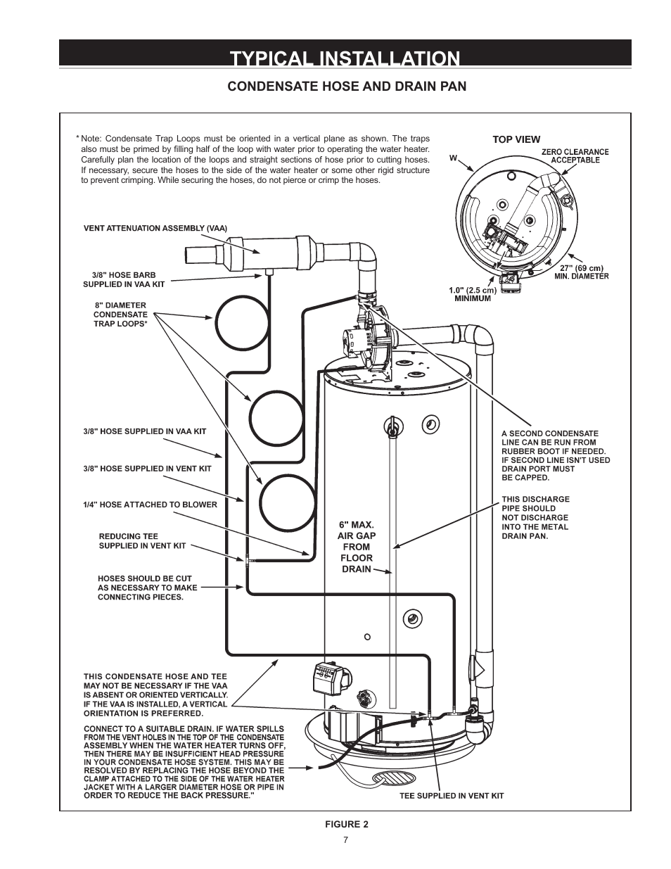 Typical installation | John Wood Envirosense Power Vent User Manual | Page 7 / 36