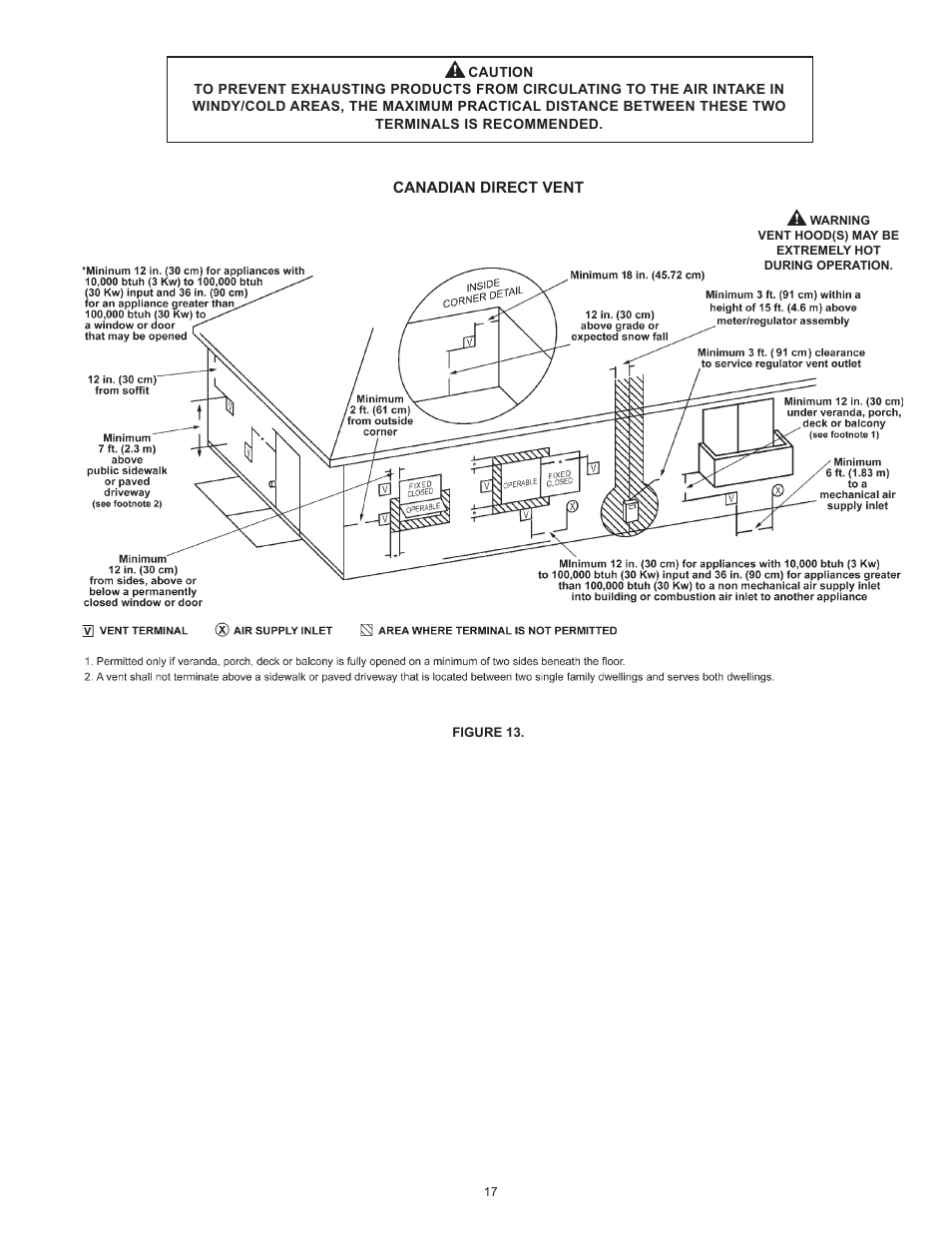 John Wood Envirosense Power Direct Vent (prior to May 2010) User Manual | Page 17 / 42