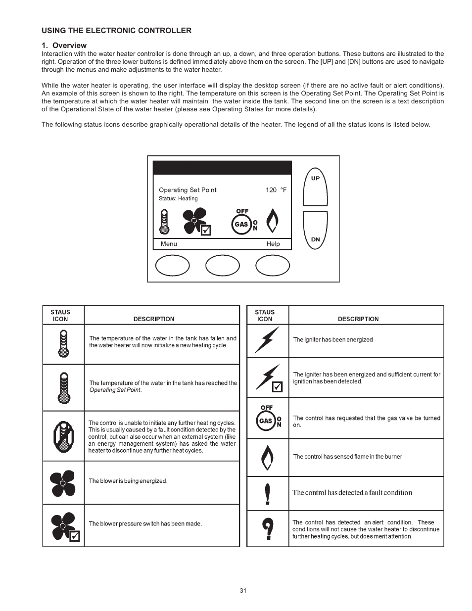 John Wood Envirosense Power Direct Vent (prior to May 2010) User Manual | Page 31 / 42