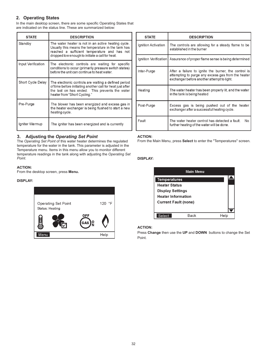 John Wood Envirosense Power Direct Vent (prior to May 2010) User Manual | Page 32 / 42