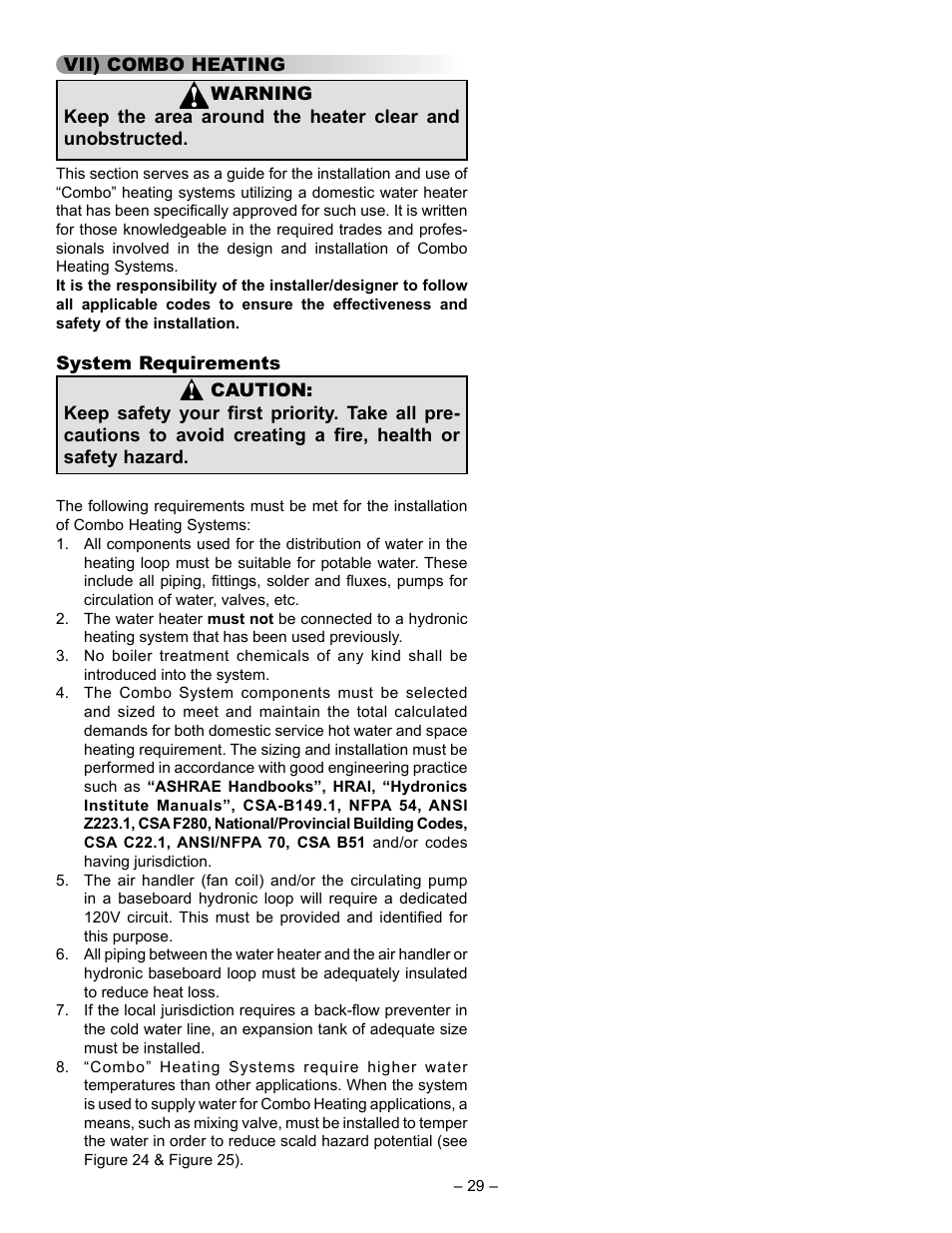 John Wood Power Direct Vent (ENERGY STAR) User Manual | Page 29 / 34