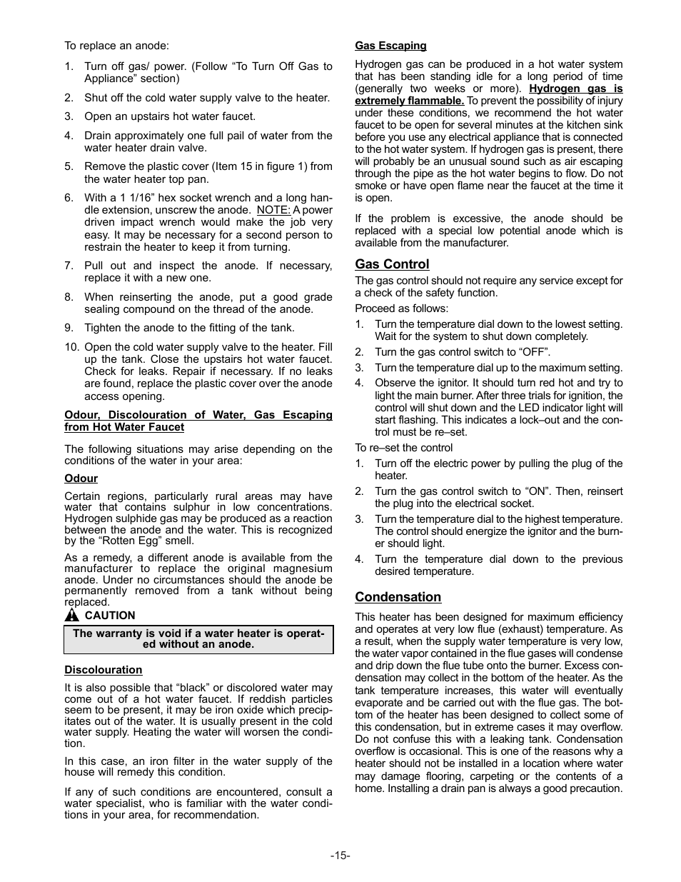 John Wood Superflue Power Vent (before FVIR technology) User Manual | Page 17 / 21