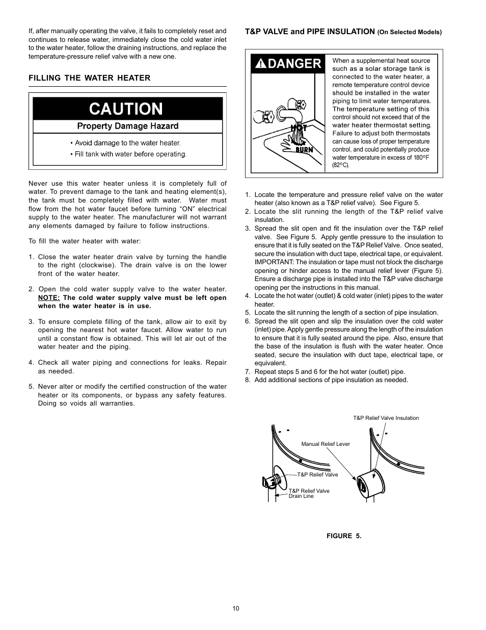 John Wood Electric Water Heaters - NEW User Manual | Page 10 / 28