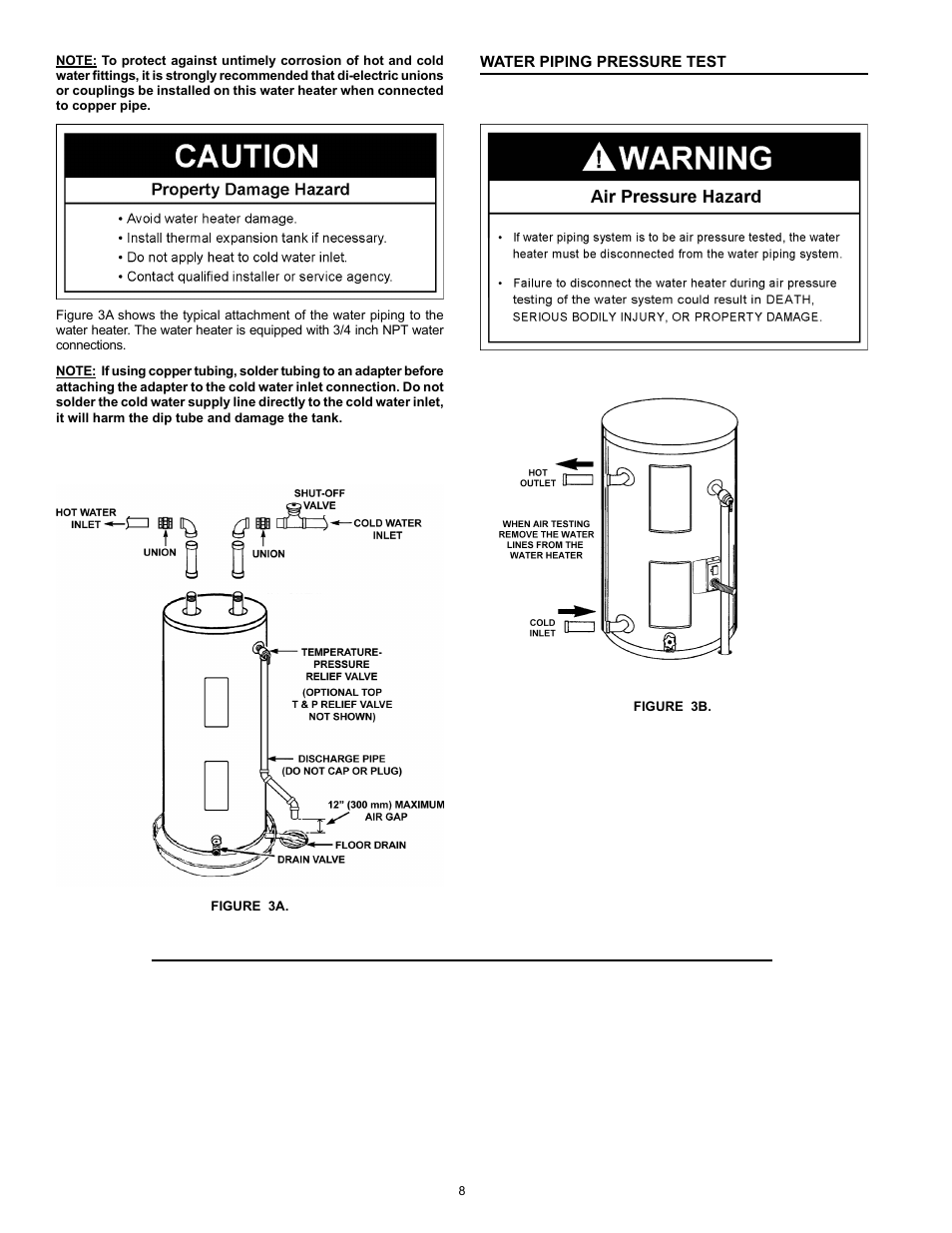 John Wood Electric Water Heaters - NEW User Manual | Page 8 / 28