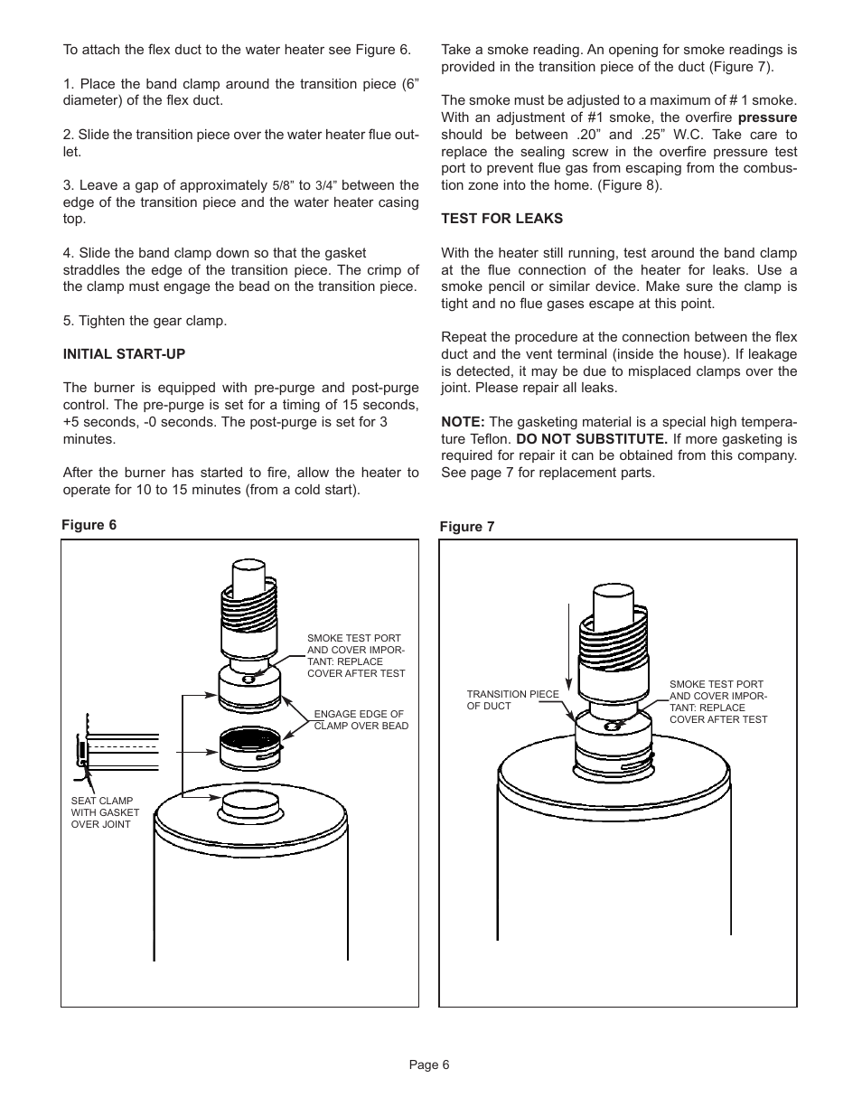 John Wood Oil-Fired Direct Vent User Manual | Page 7 / 9