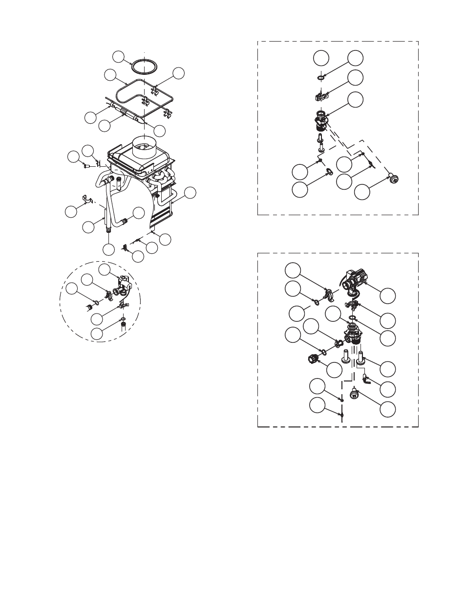 Water way assembly | John Wood Takagi - 110-310-510 User Manual | Page 38 / 44