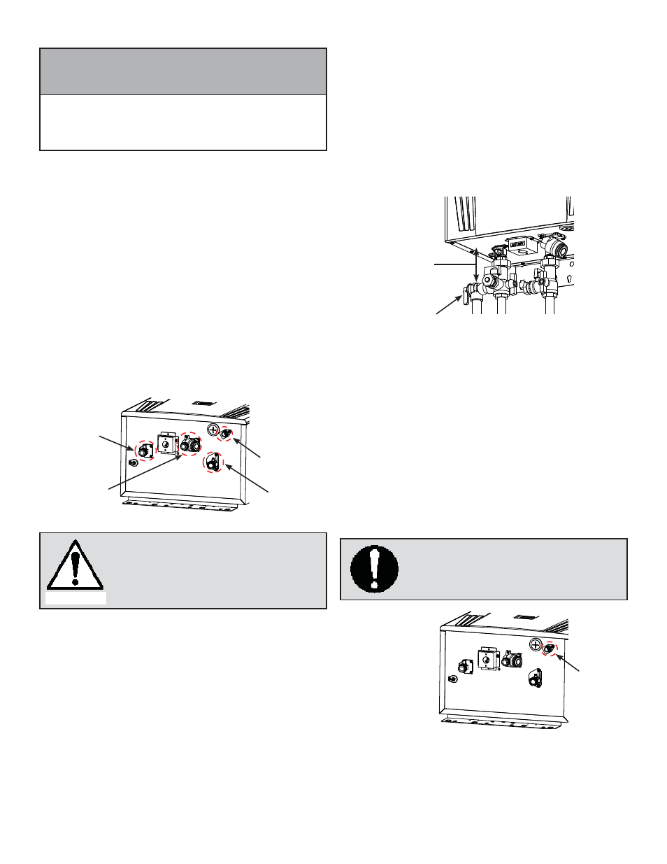 For your safety, read before operating, Water connections | John Wood Takagi - 320H-520H User Manual | Page 15 / 40