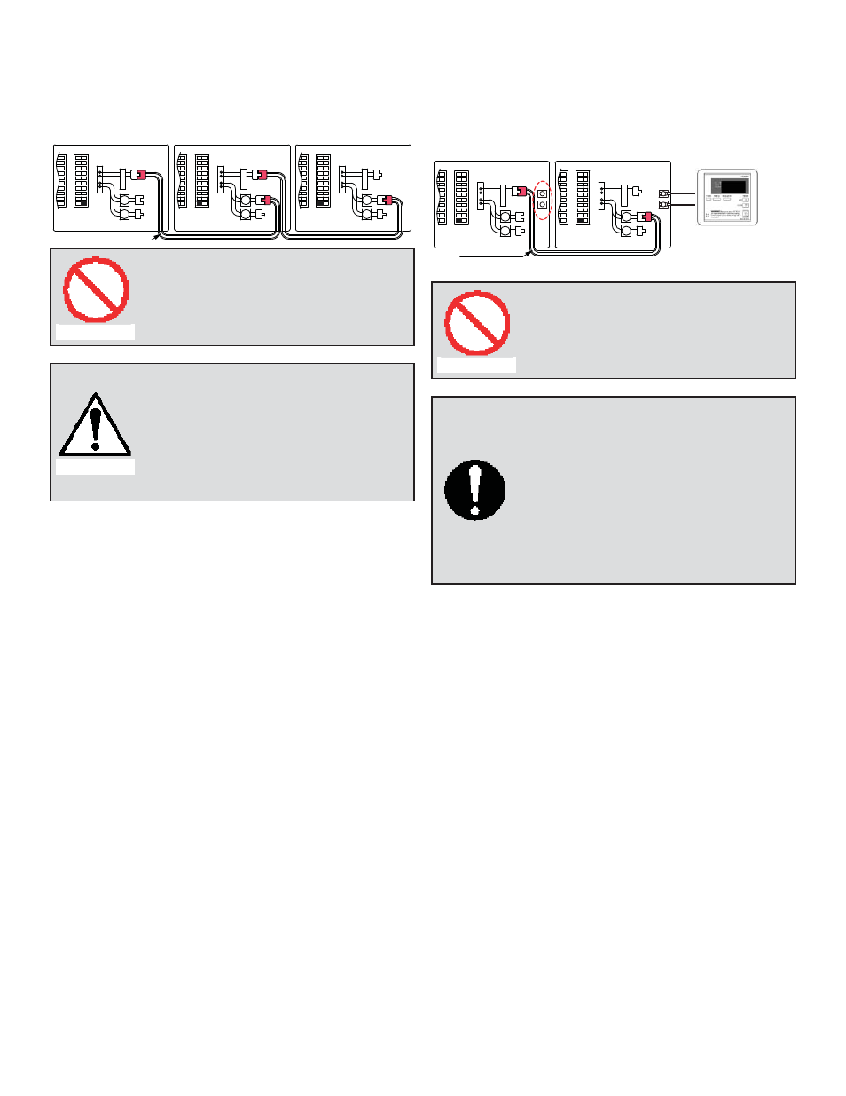 Parent unit child-1 unit child-2 unit, Parent unit child-1 unit remote controller | John Wood Takagi - 320H-520H User Manual | Page 22 / 40