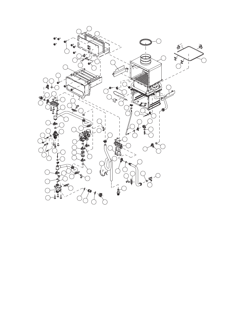 Water way assembly, 520h | John Wood Takagi - 320H-520H User Manual | Page 34 / 40