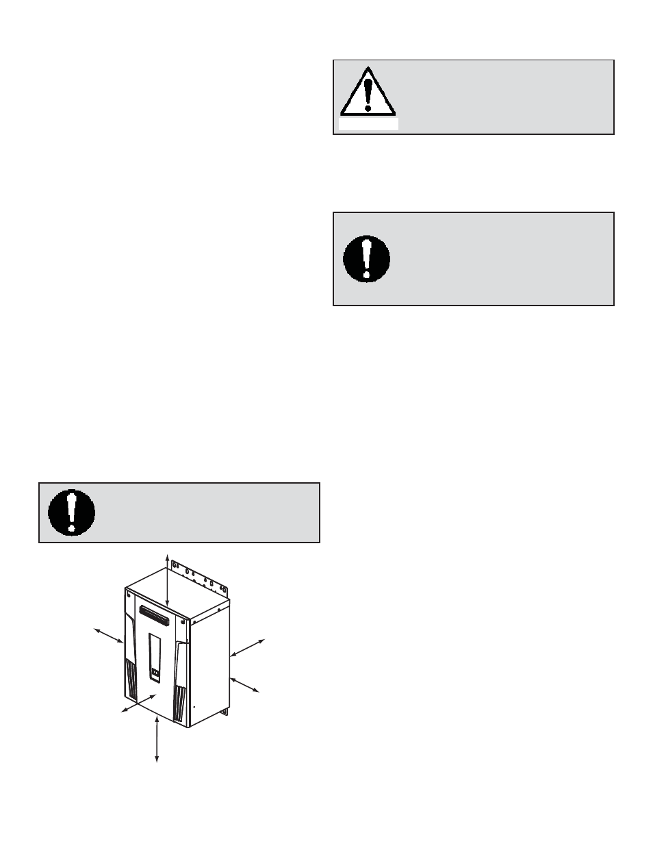 520h model installation, Venting instructions | John Wood Takagi - 320H-520H User Manual | Page 8 / 40