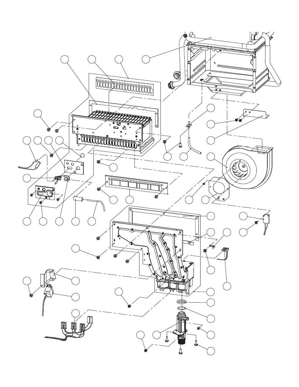 Burner assembly | John Wood Takagi - 710 User Manual | Page 35 / 43