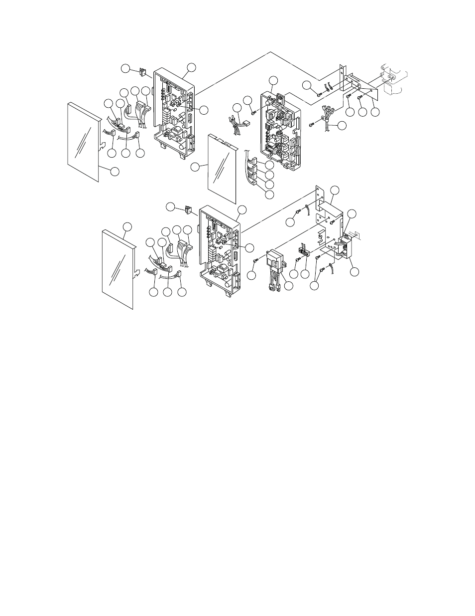 Computer board assembly | John Wood Takagi - 910 User Manual | Page 37 / 46