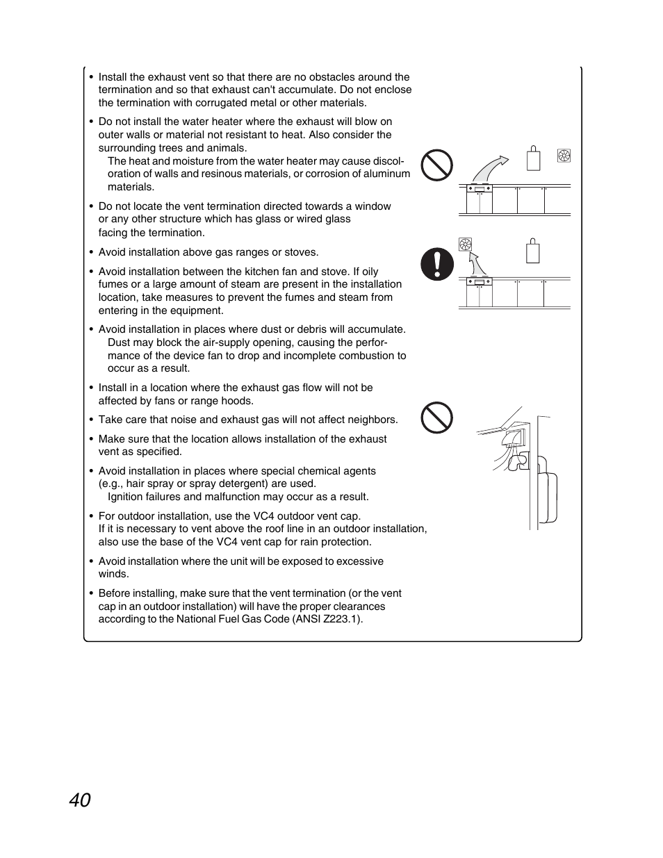 John Wood Noritz N-069M_N-069S User Manual | Page 40 / 66