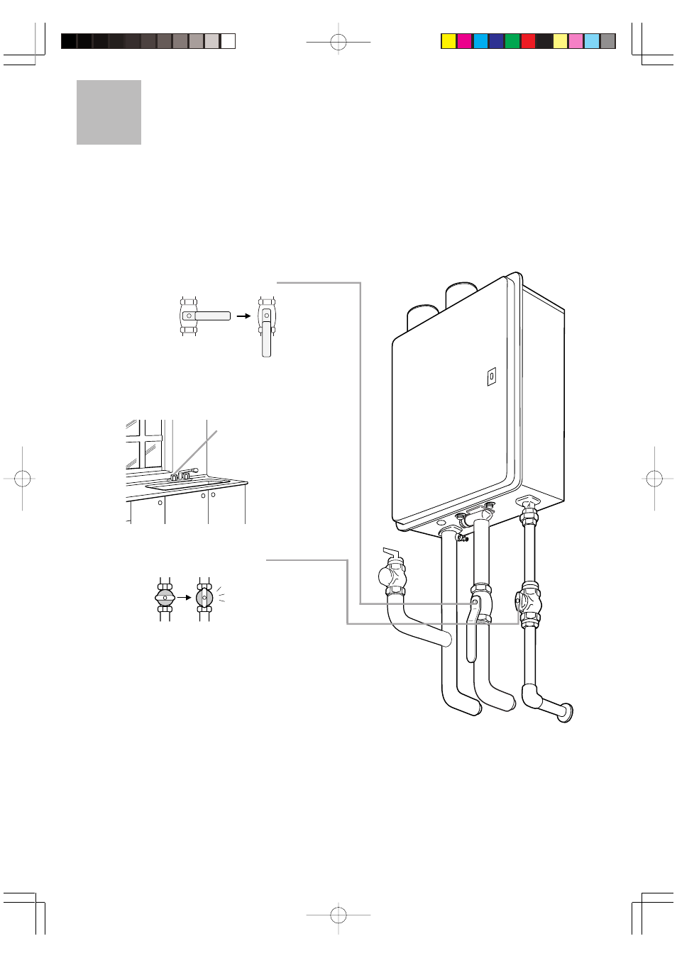 1 through 4, Initial operation | John Wood Noritz N-069M-DV User Manual | Page 11 / 76