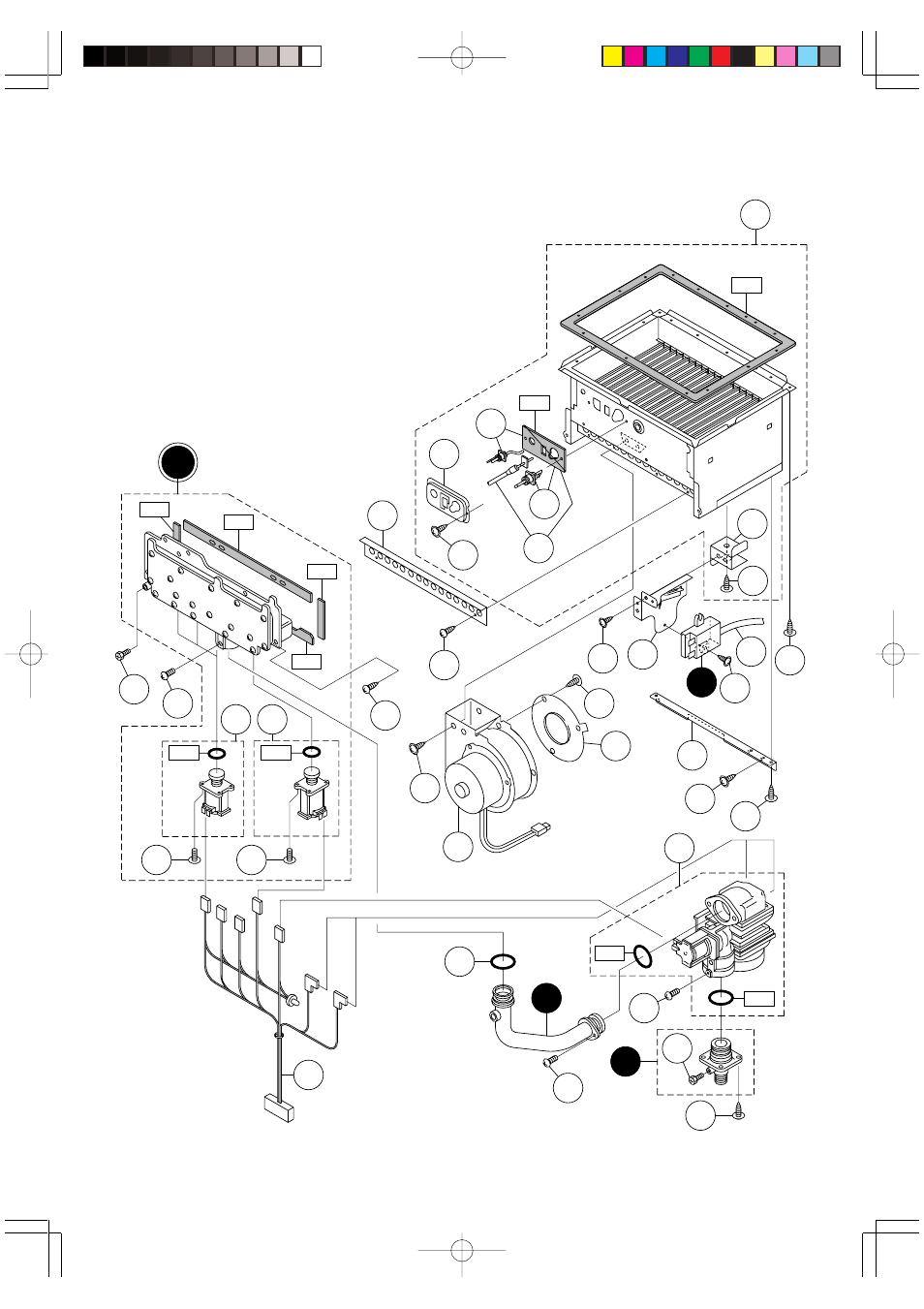 Combustion unit and gas route | John Wood Noritz N-069M-DV User Manual | Page 29 / 76