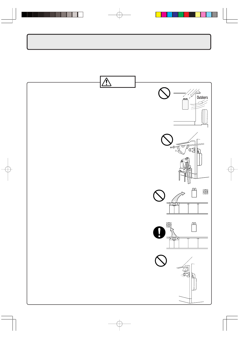 Choosing installation site, Caution | John Wood Noritz N-069M-DV User Manual | Page 39 / 76