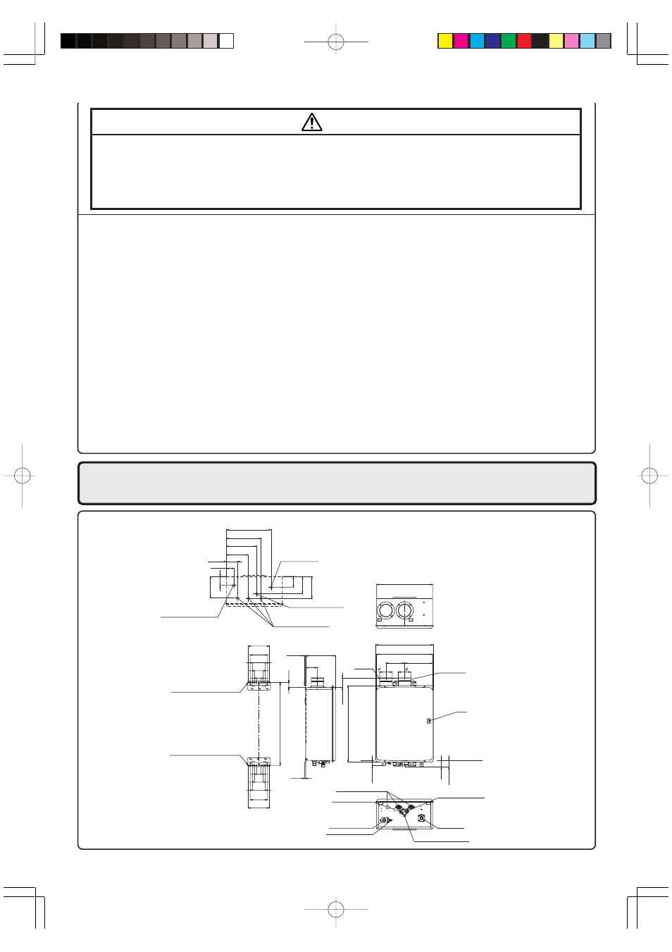 Dimensions, Caution, Lighting instructions | Shutdown instructions, Handling after trial operation, N-069m-dv | John Wood Noritz N-069M-DV User Manual | Page 55 / 76