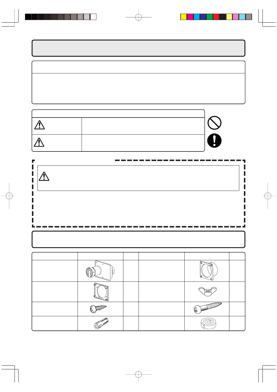 Vent terminal (vt4-tl), Included accessories, Vent terminal installation manual | Warning, Caution, Vent terminal, Directions for installers | John Wood Noritz N-069M-DV User Manual | Page 60 / 76