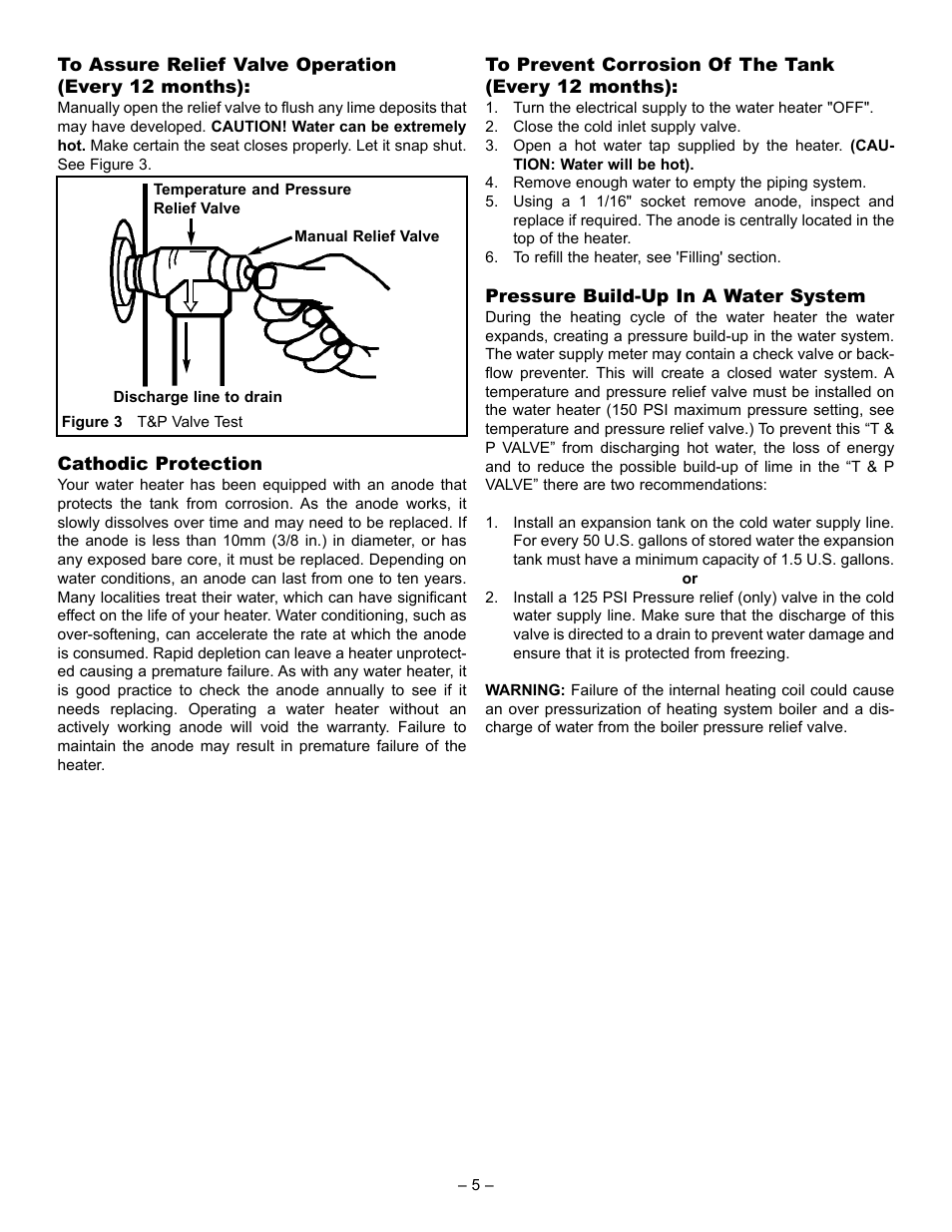 John Wood Indirect Water Heaters User Manual | Page 5 / 8