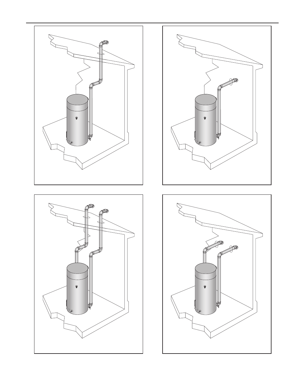 Venting arrangements, Figure | John Wood Commercial - 300-400K BTU User Manual | Page 31 / 76