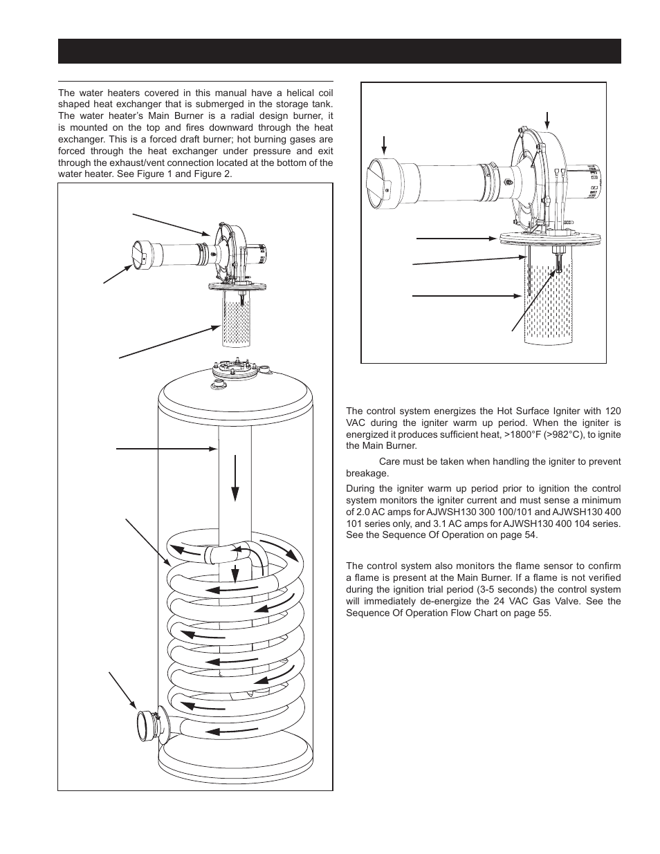 Features and components, Basic operation | John Wood Commercial - 300-400K BTU User Manual | Page 7 / 76