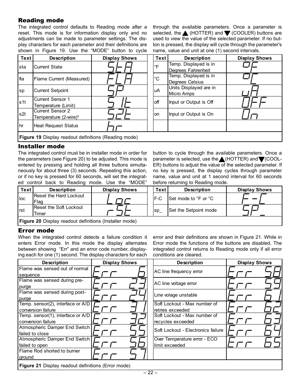 John Wood Commercial - AJWSC User Manual | Page 22 / 29