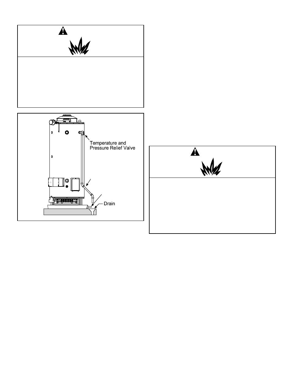 Gas supply and piping, Warning | John Wood Commercial - AJWS User Manual | Page 12 / 25