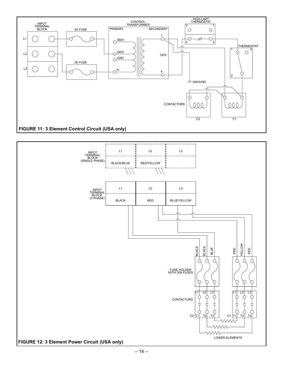 John Wood Commercial Electric Water Heater User Manual | Page 14 / 24