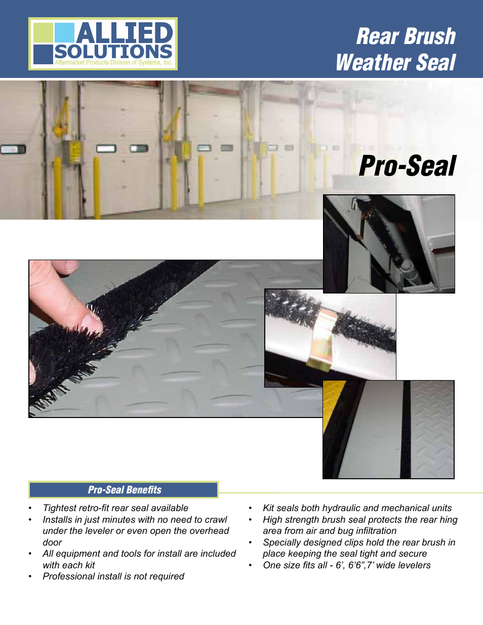 Allied Solutions Pro-Seal User Manual | 2 pages