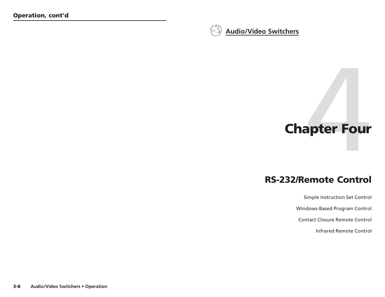 Extron Electronics Audio-Video Switchers User Manual | Page 14 / 21