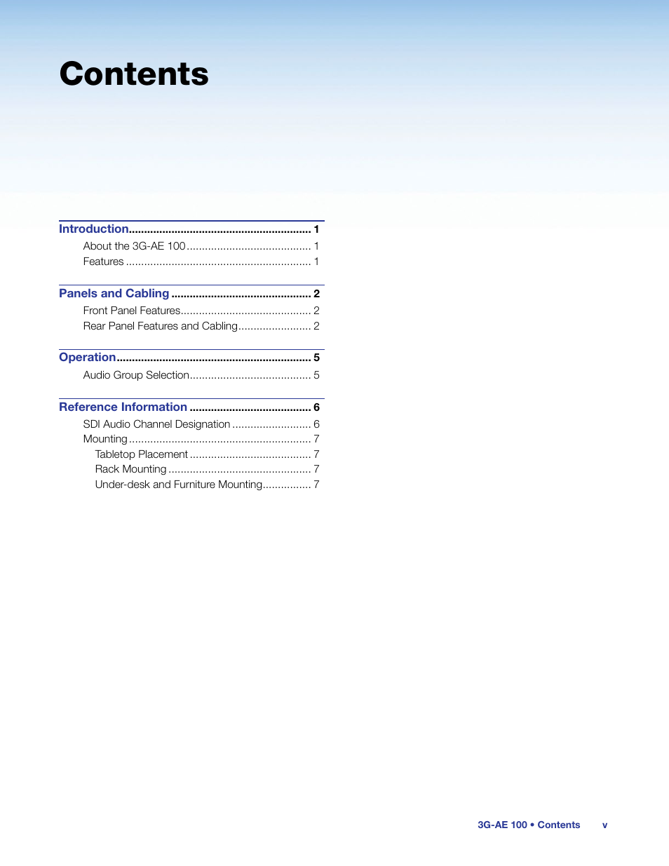 Extron Electronics 3G-AE 100 User Guide User Manual | Page 5 / 13