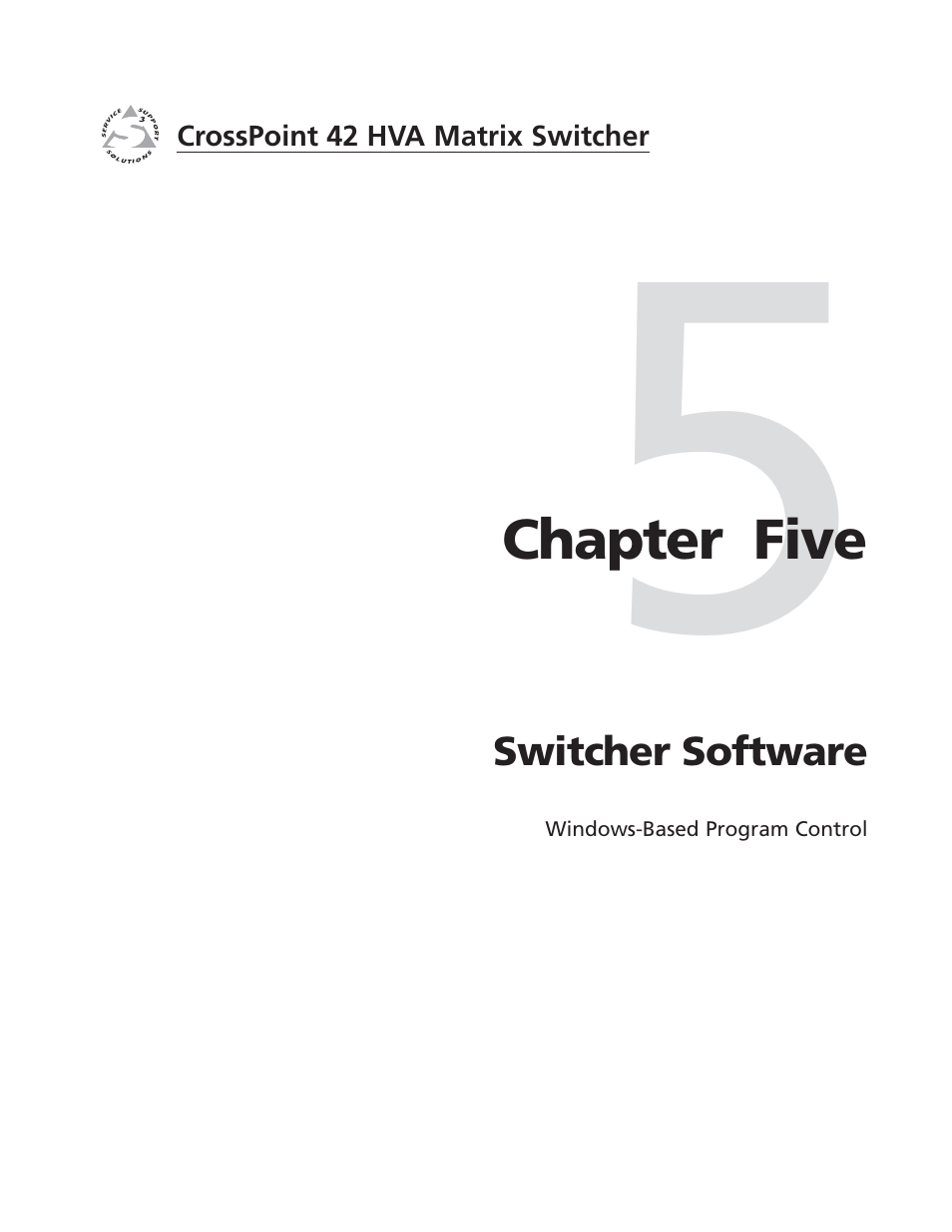 Extron Electronics CrossPoint 42 HVA User Manual | Page 31 / 46