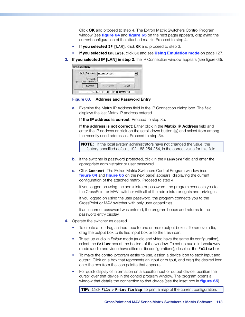 Extron Electronics MAV Plus Series User Guide User Manual | Page 119 / 166