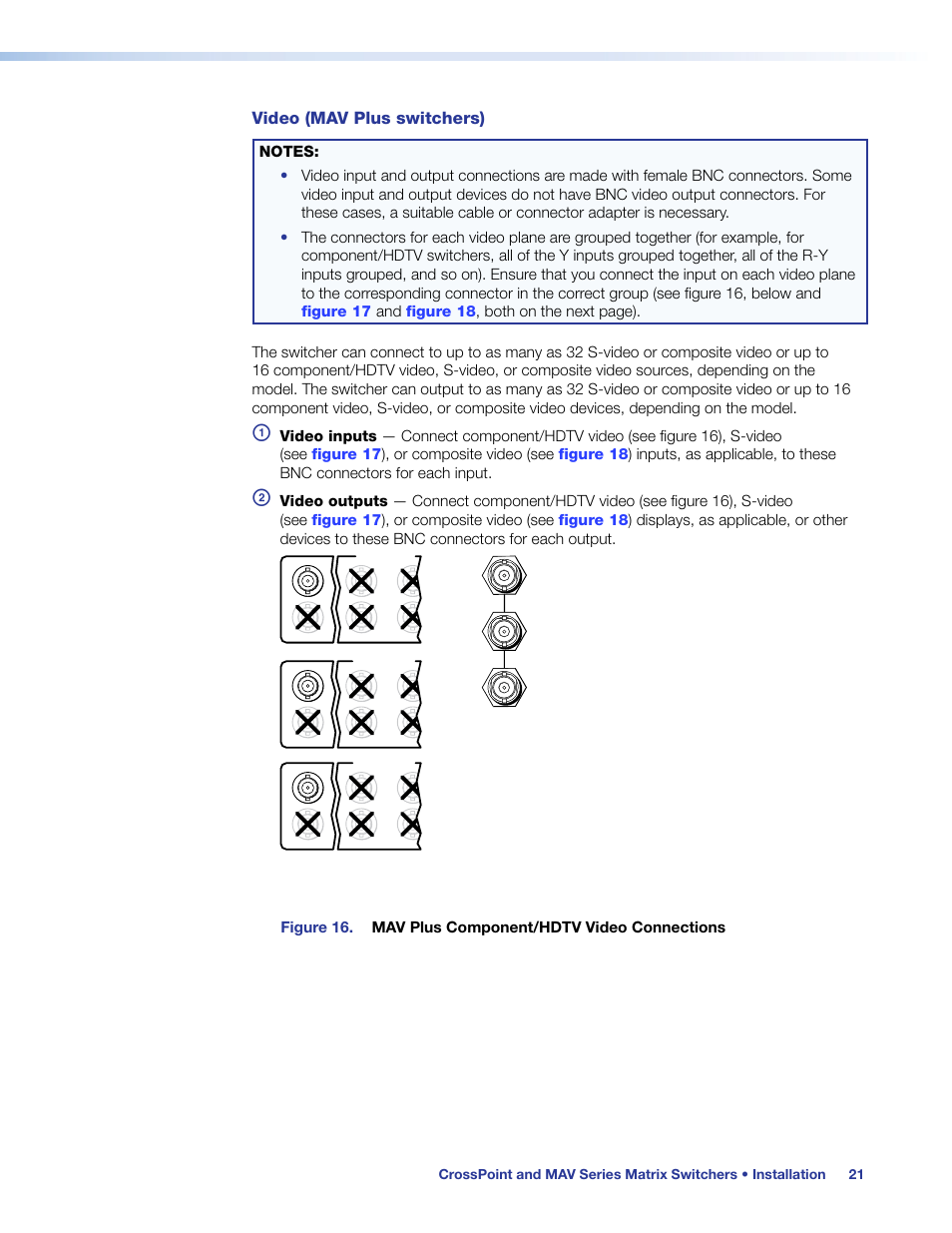 Osspoint) or | Extron Electronics MAV Plus Series User Guide User Manual | Page 27 / 166