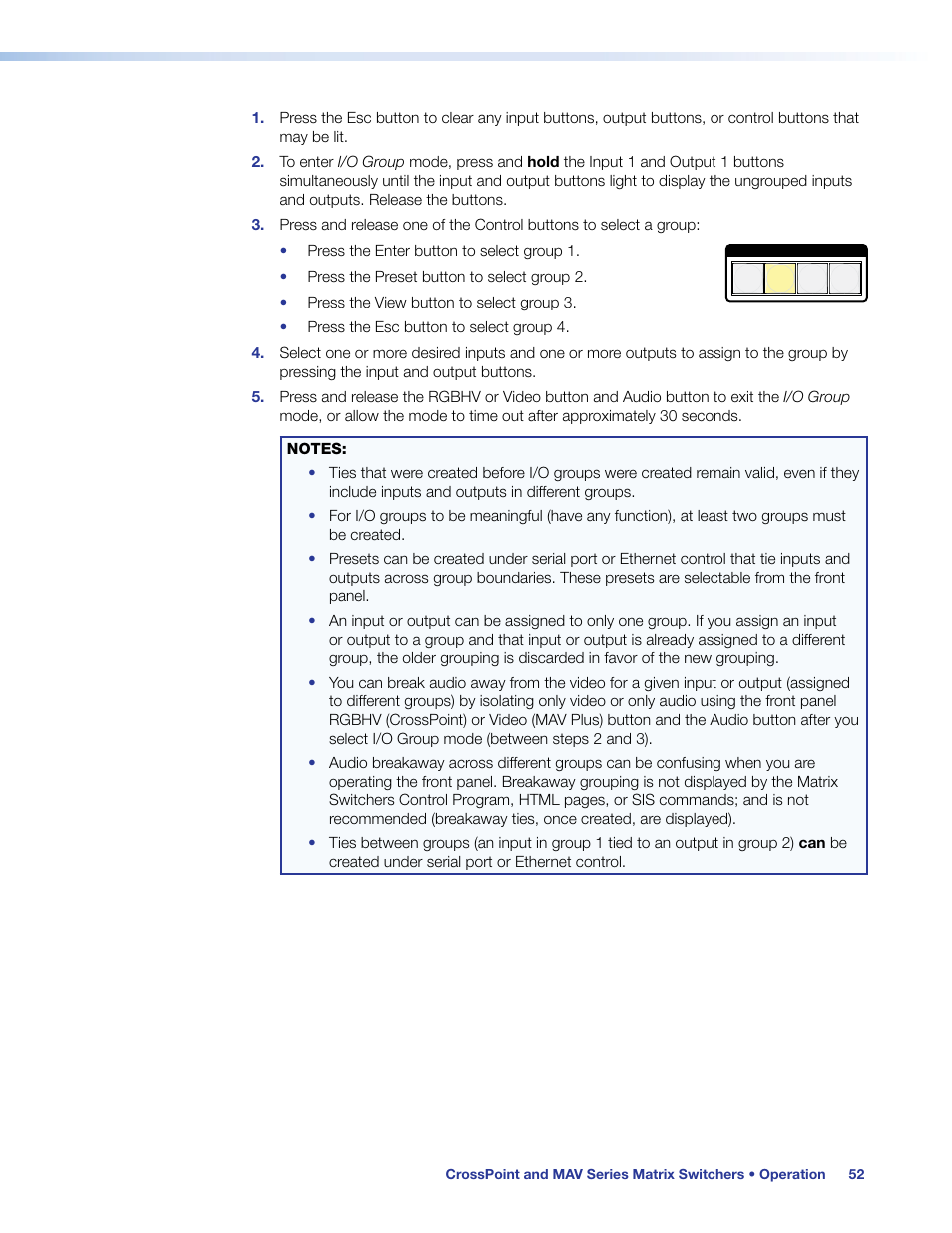 Extron Electronics MAV Plus Series User Guide User Manual | Page 58 / 166