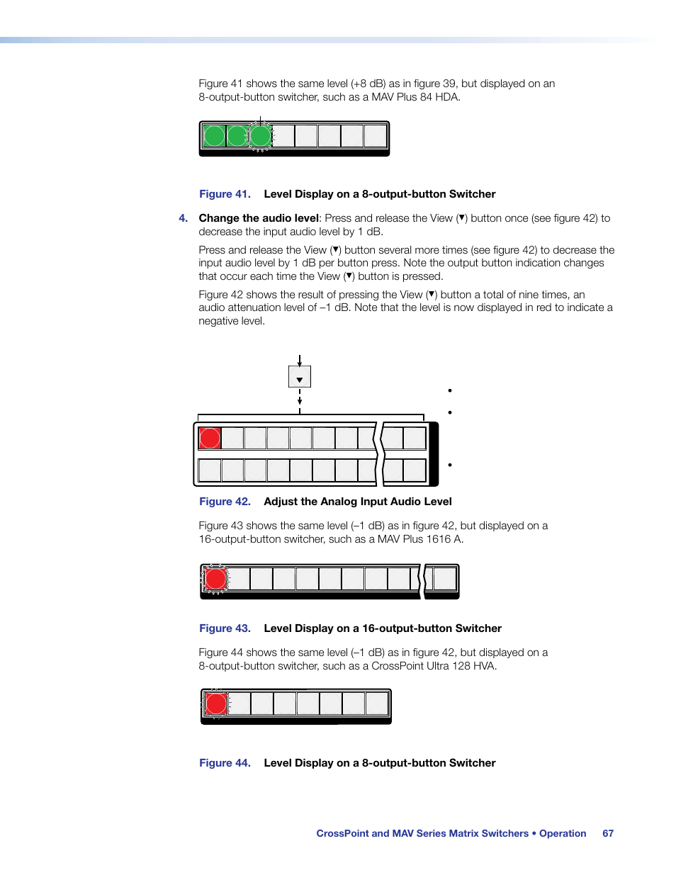 Extron Electronics MAV Plus Series User Guide User Manual | Page 73 / 166