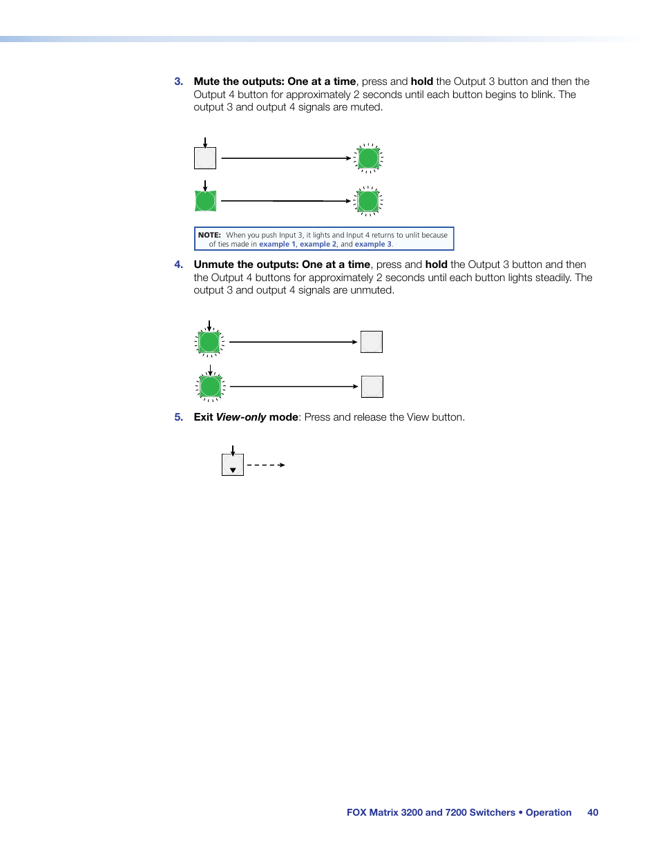 Extron Electronics FOX Matrix 7200 User Manual | Page 48 / 132