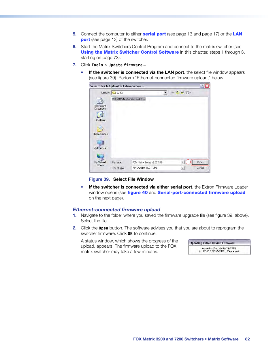 Extron Electronics FOX Matrix 7200 User Manual | Page 90 / 132