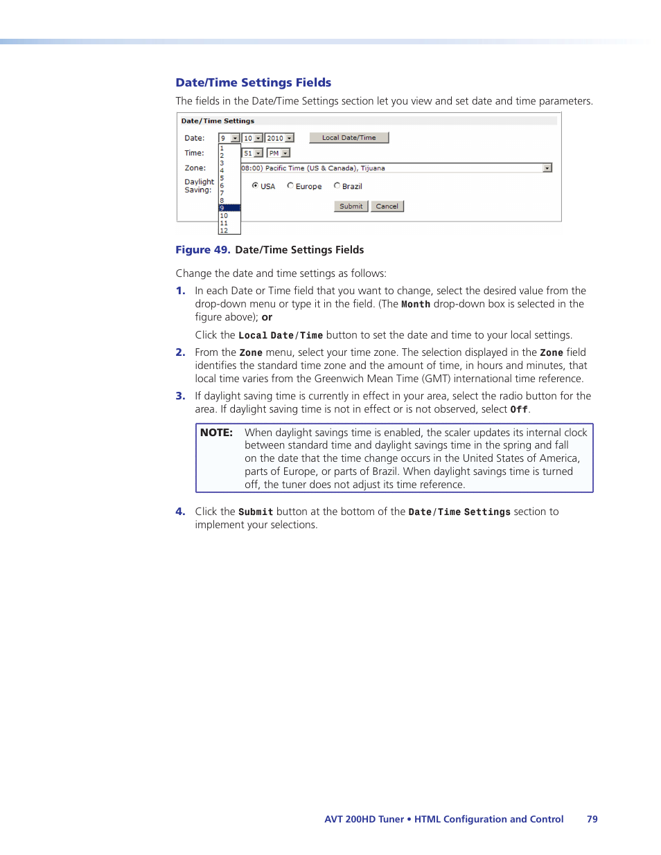 Extron Electronics AVT 200HD User Guide User Manual | Page 85 / 118
