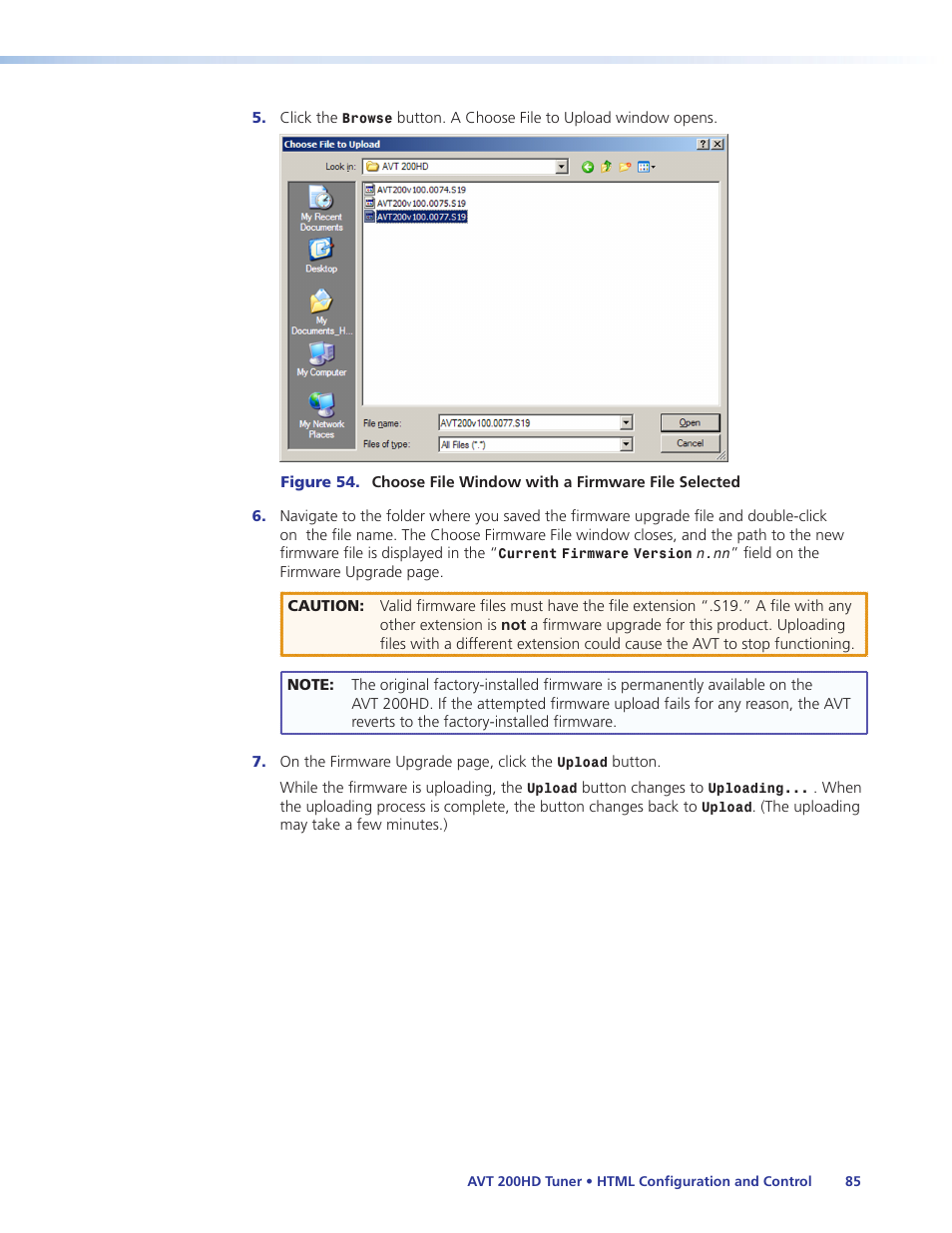 Extron Electronics AVT 200HD User Guide User Manual | Page 91 / 118