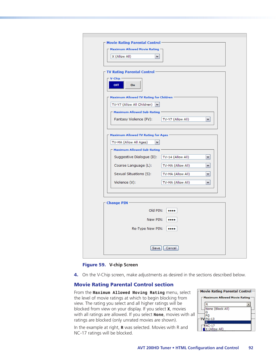 Extron Electronics AVT 200HD User Guide User Manual | Page 98 / 118