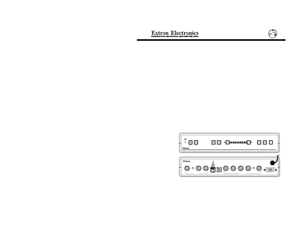 Extron Electronics CD 400 User Manual | 3 pages