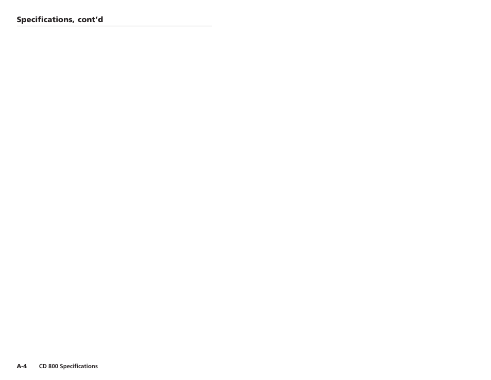 Extron Electronics CD 800 User Manual | Page 15 / 15