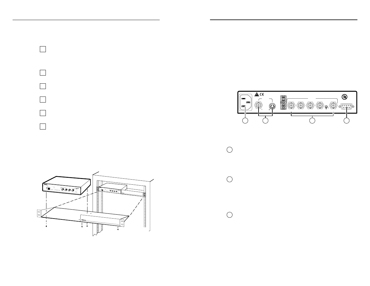 Installation, Installation, cont’d, Rear panel cabling | Installation overview, Mounting the cd 900, Power connection, Signal input and output connections | Extron Electronics CD 900 User Manual | Page 7 / 19