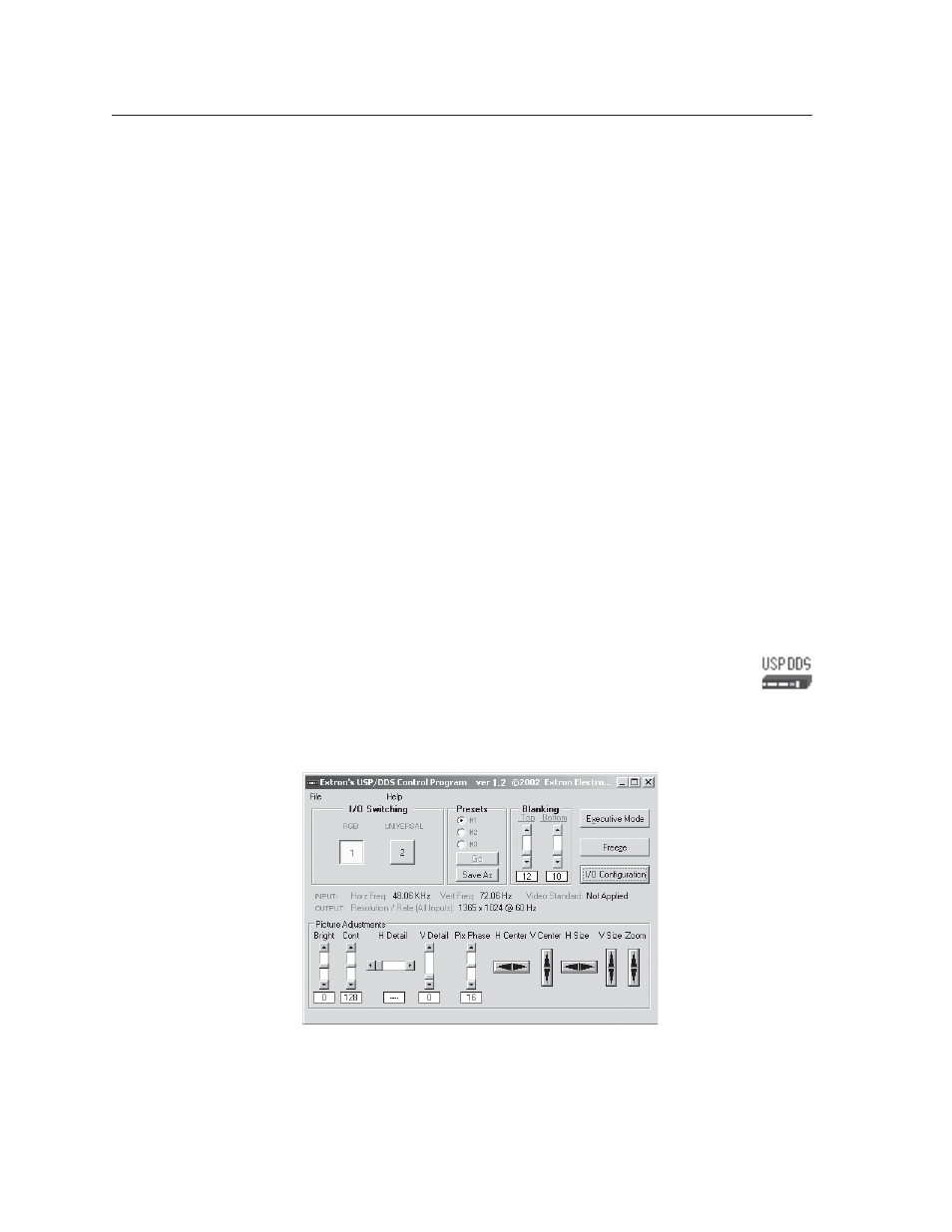 Scaler software, Control software for windows | Extron Electronics DDS 402 User Manual | Page 44 / 54