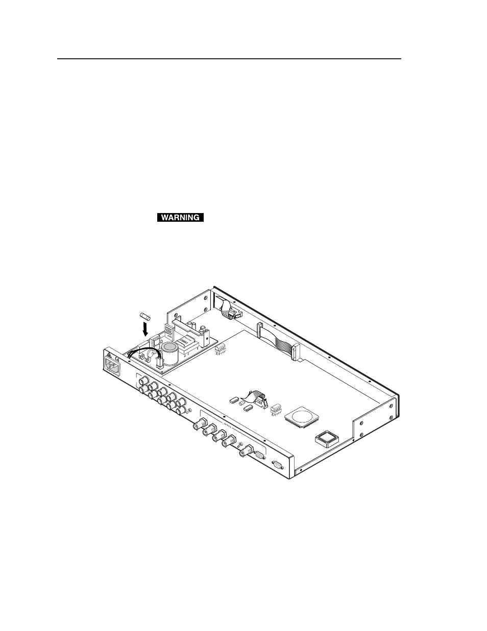 Reference information, cont’d, Replacing the ac fuse | Extron Electronics DDS 100 User Manual | Page 48 / 54