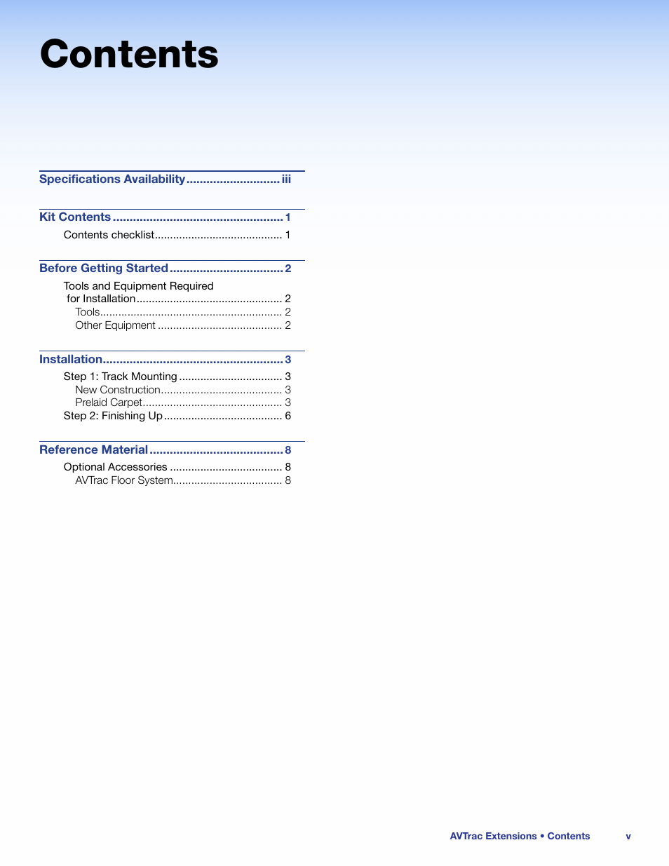 Extron Electronics AVTrac Extension Kit User Manual | Page 5 / 15