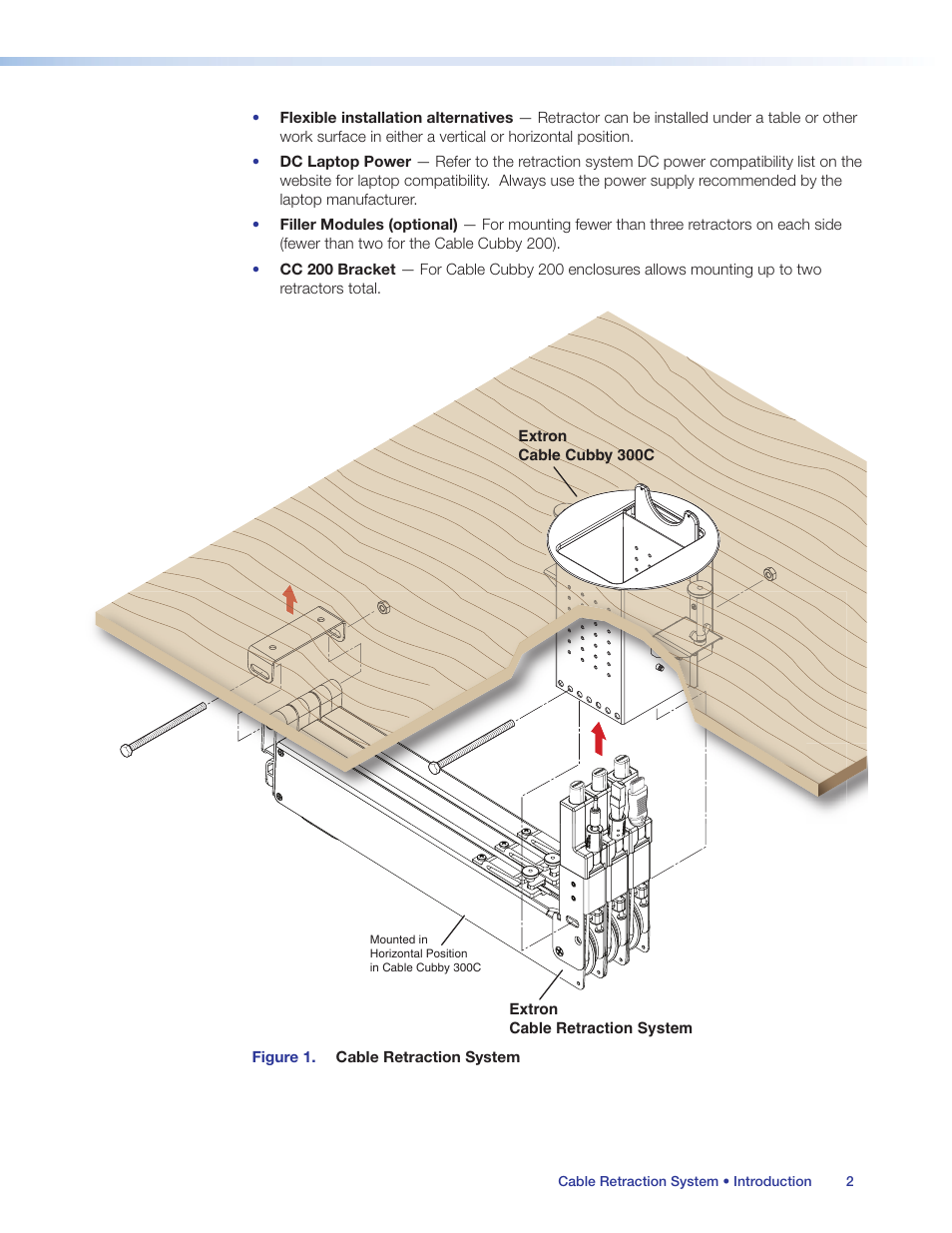 Extron Electronics Cable Retraction System User Guide User Manual | Page 8 / 36